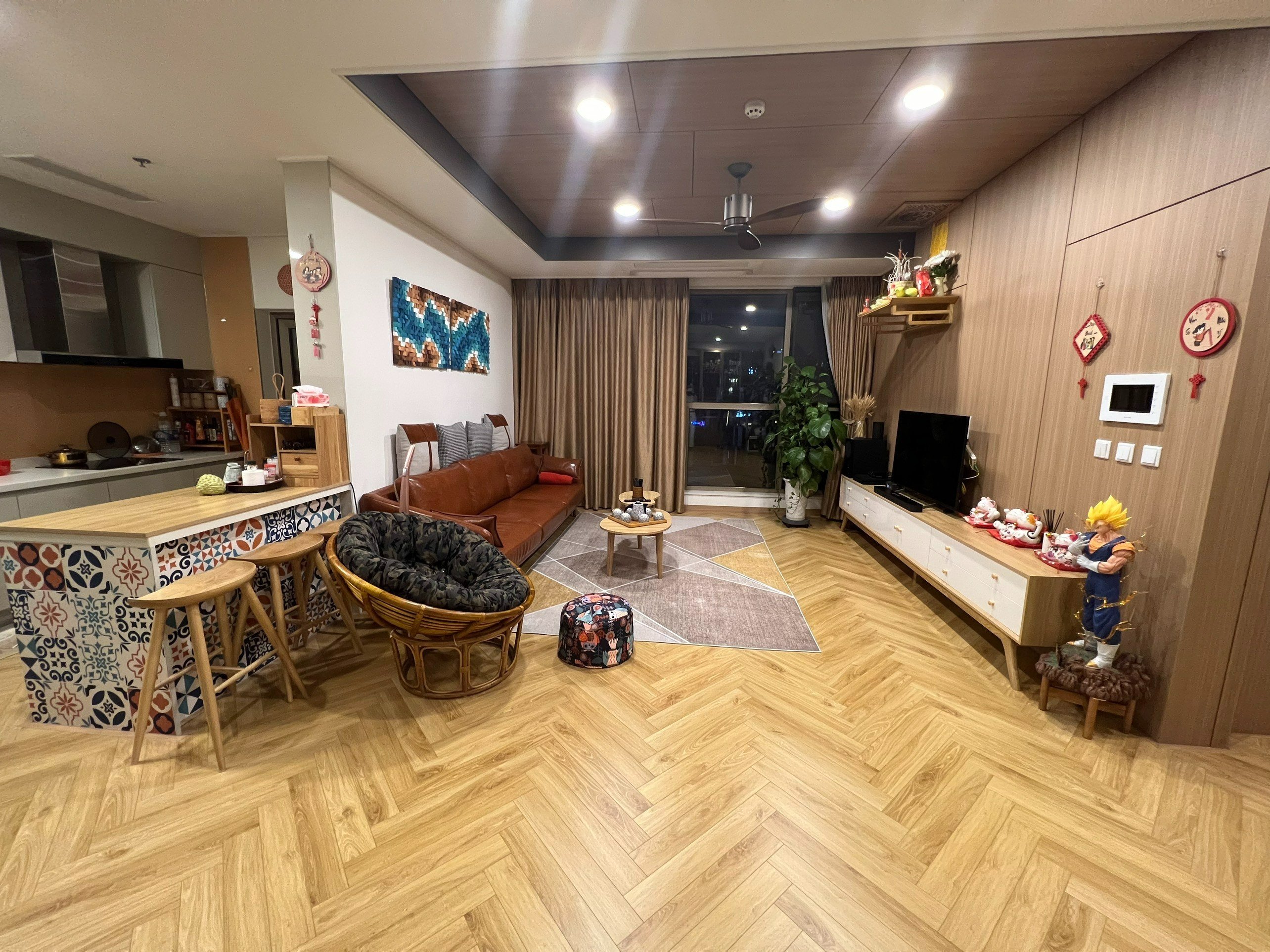 Bán căn D-101m2 x 2 ngủ hoàn thiện full đồ đẹp, ban công Nam tại 901 Starlake 2