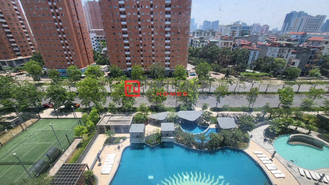Bán căn hộ 4 ngủ 154m2 - Mẫu K, đồ cơ bản view bể bơi Starlake 15