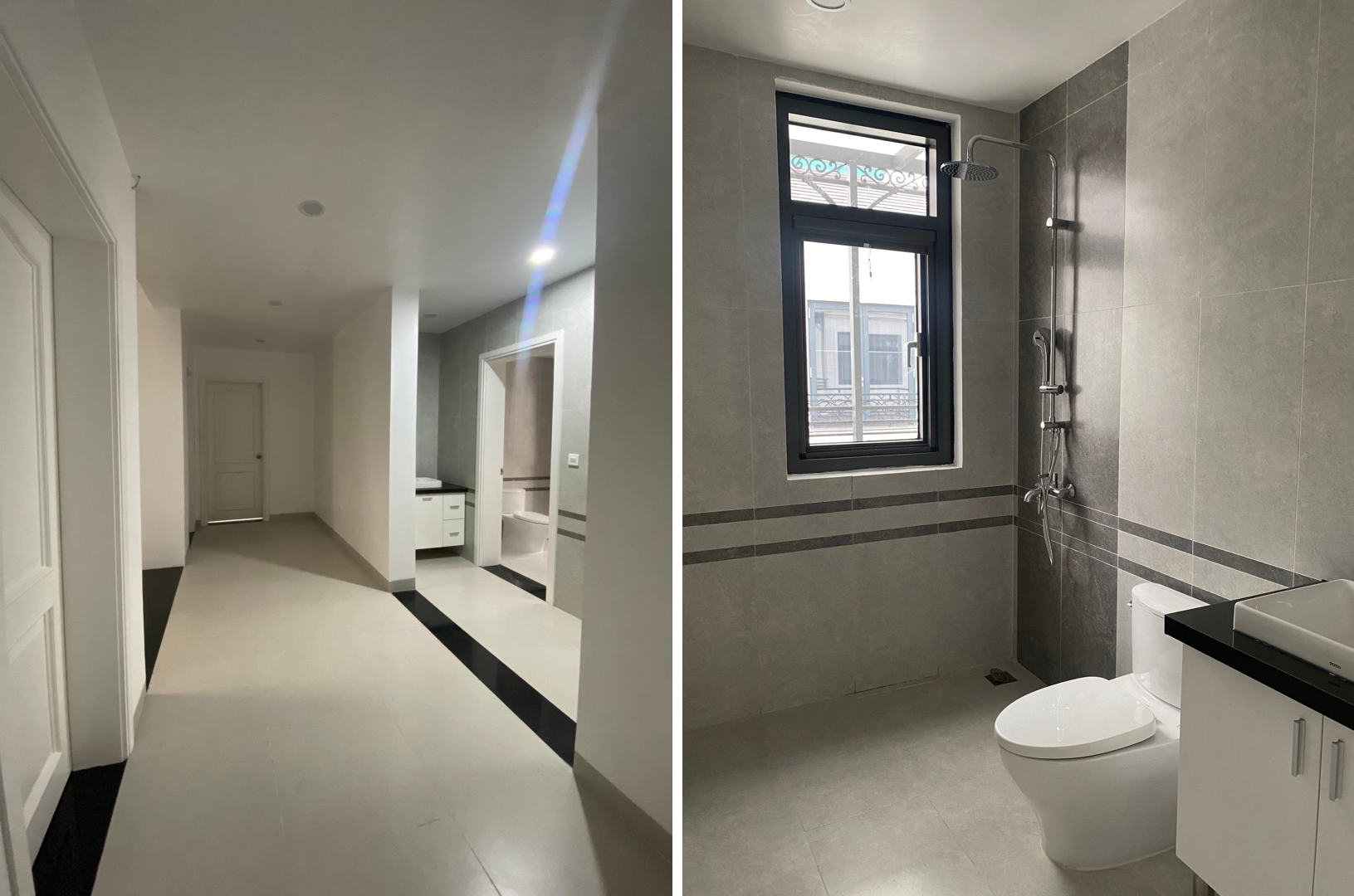 Cho thuê biệt thự đơn lập 323m2 x 4 tầng, hoàn thiện cơ bản tại Starlake 9
