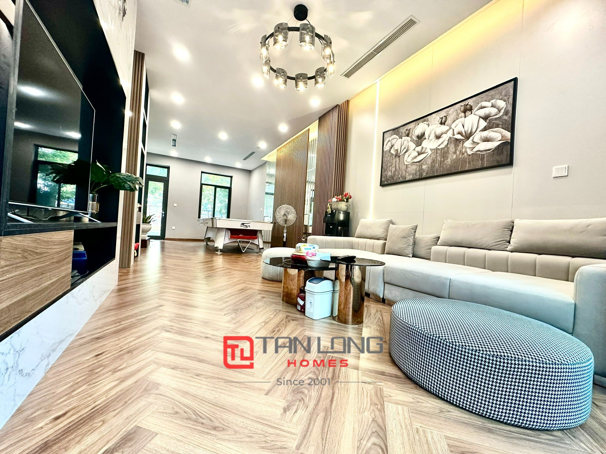 Cho thuê biệt thự H11 Starlake: 3PN/136m2 full đồ, thang máy, tiểu cảnh hồ cá Koi 4
