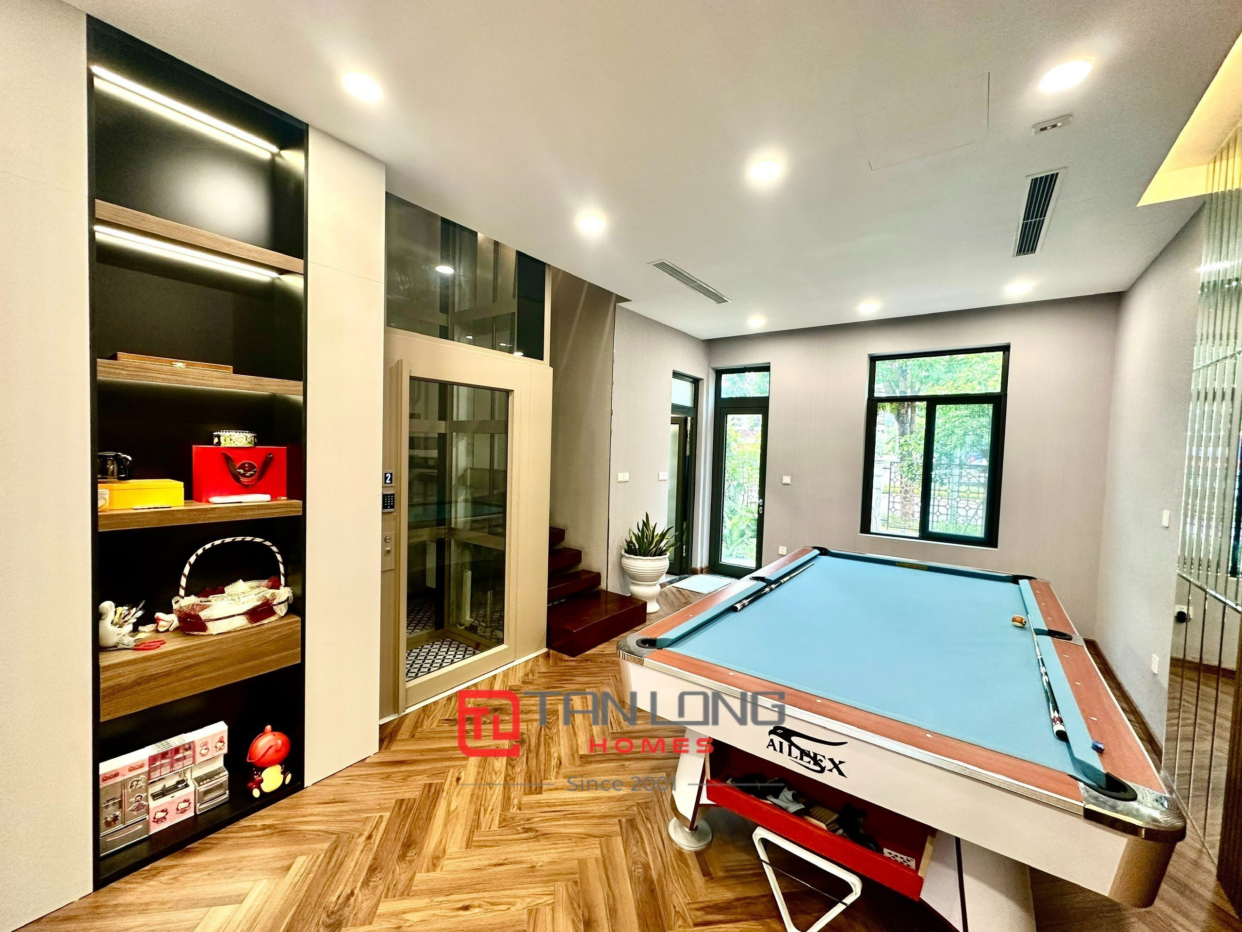 Cho thuê biệt thự H11 Starlake: 3PN/136m2 full đồ, thang máy, tiểu cảnh hồ cá Koi 9