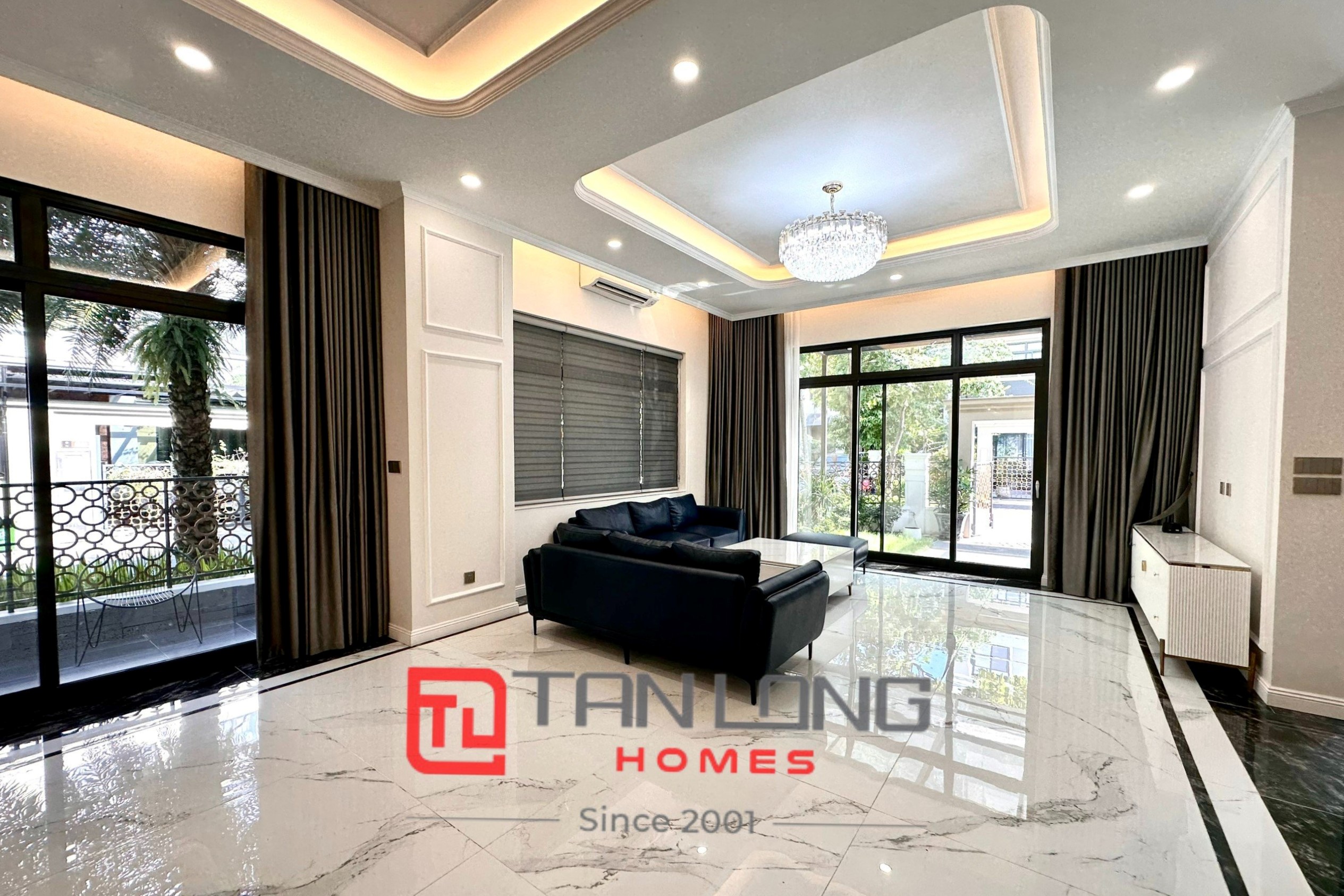 Cho thuê biệt thự Song lập Starlake: 215m2 căn góc 3 mặt thoáng, full đồ nhập khẩu 1