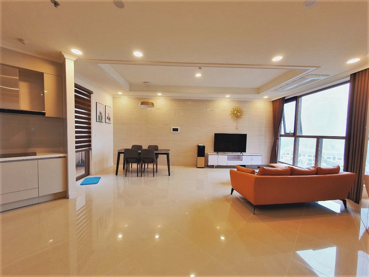 Cho thuê căn 3PN/110m2 tầng thấp view Biệt thự tại 901B Starlake 4