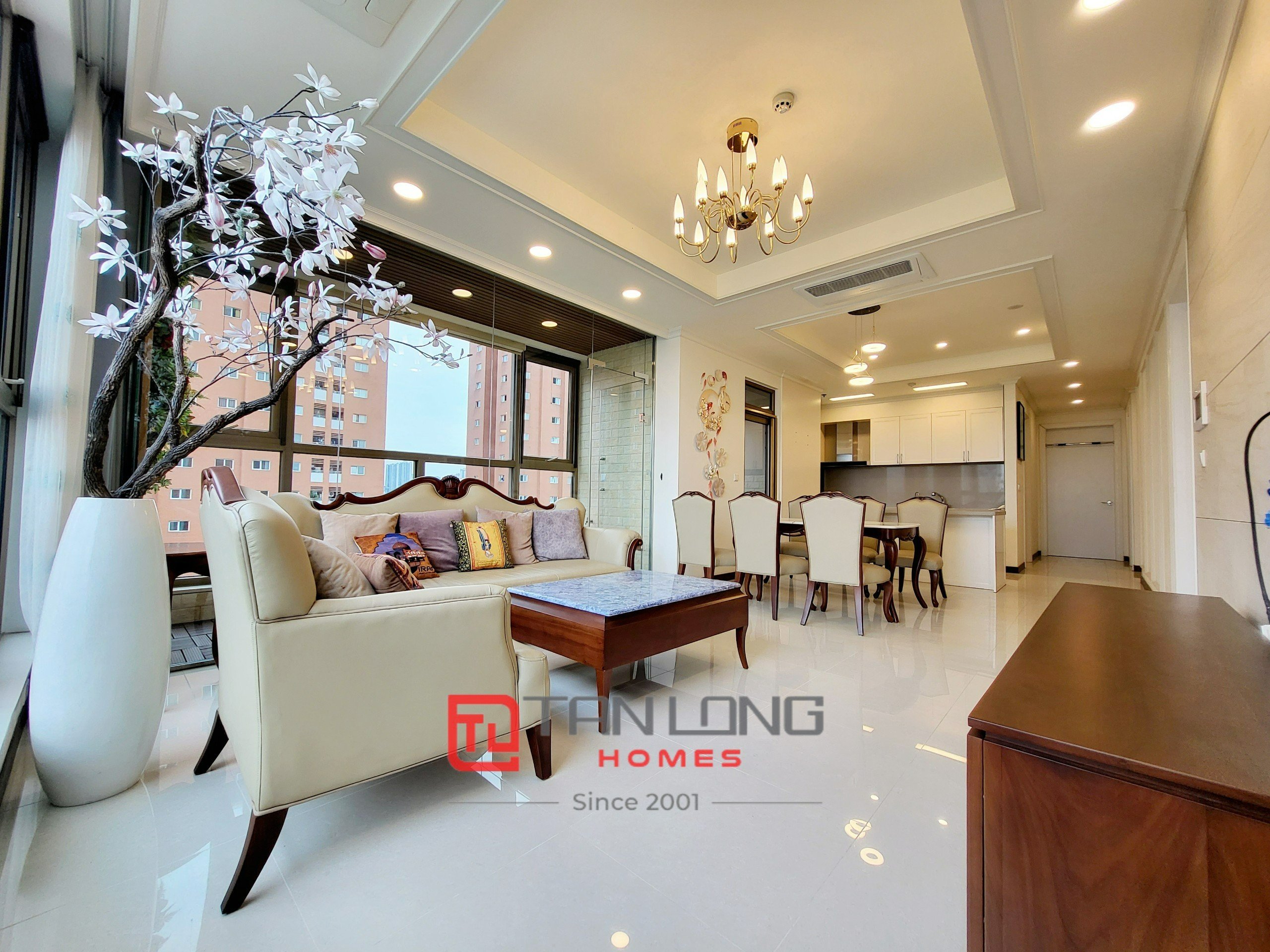 Cho thuê căn hộ 3PN rộng nhất dự án Starlake, diện tích 125m2 full đồ đẳng cấp 2
