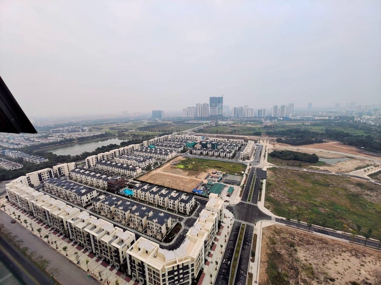 Tổng quan Starlake Tổng quan trên cao khu đô thị Starlake