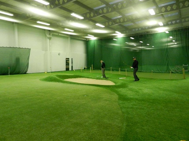 Phòng tập golf trong nhà Phòng tập golf trong nhà