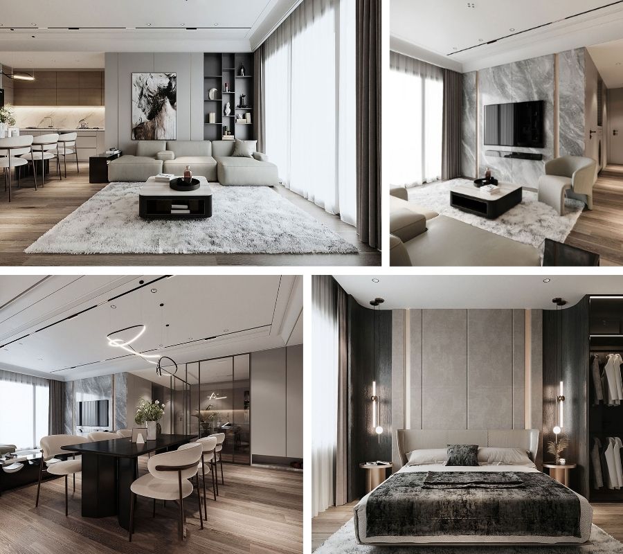 Bán chung cư K8 Starlake The Prime - 2 phòng ngủ/2WC tầng trung view Central Park hoàn thiện cao cấp 2