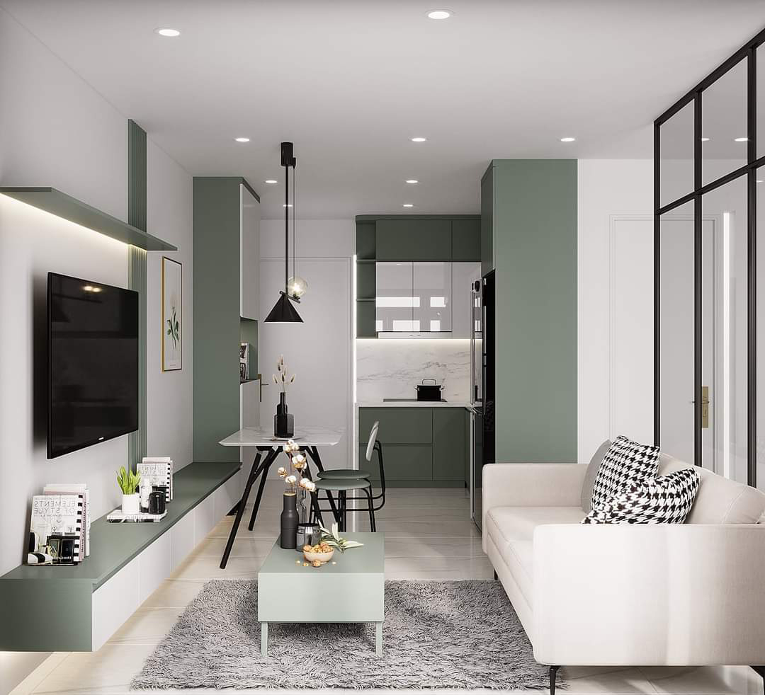 For sale: A 2-storey penthouse in Starlake - North-facing views of city's landscapes